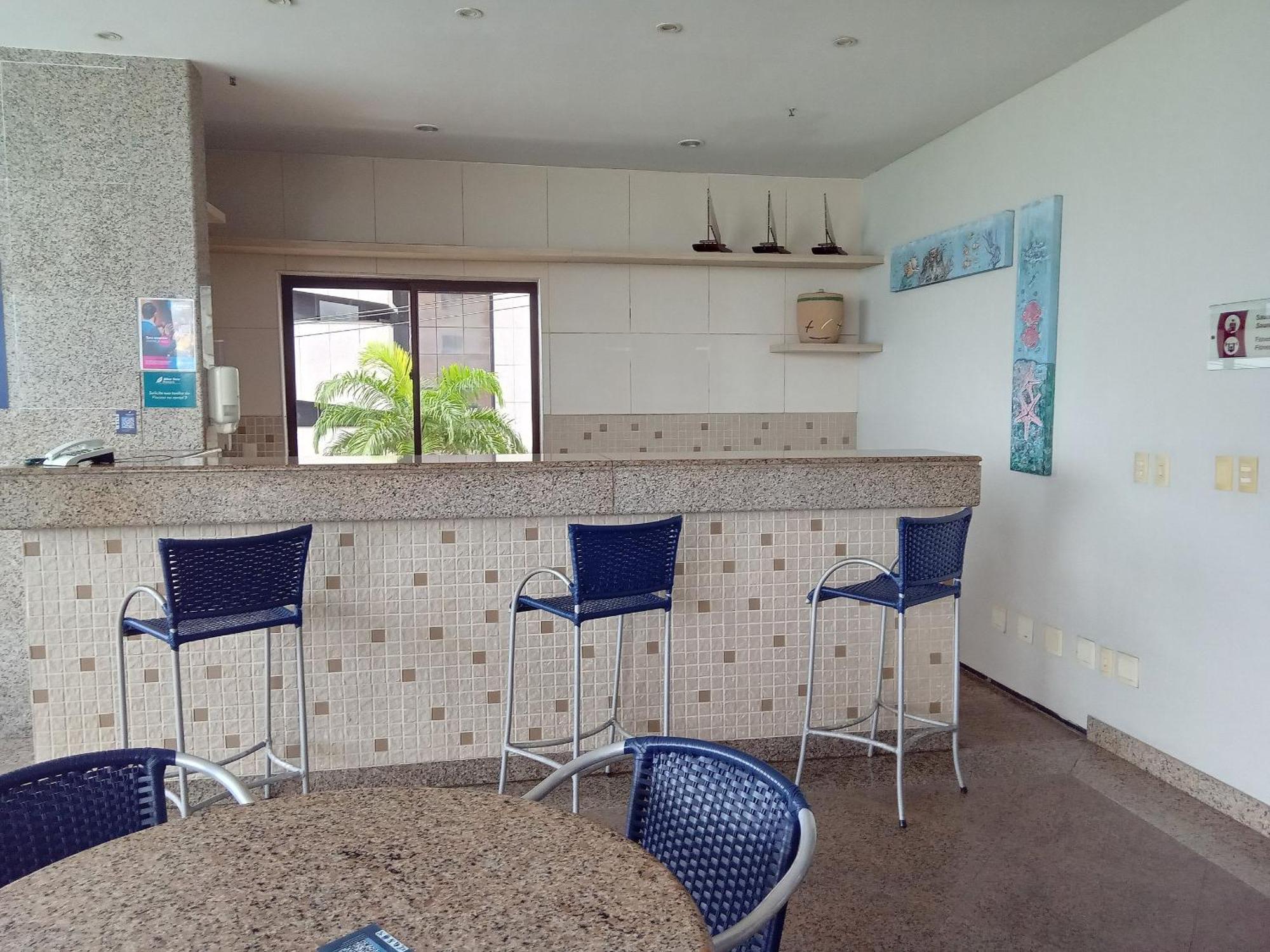 فندق Flat Blue Tree By Escala Imoveis فورتاليز المظهر الخارجي الصورة